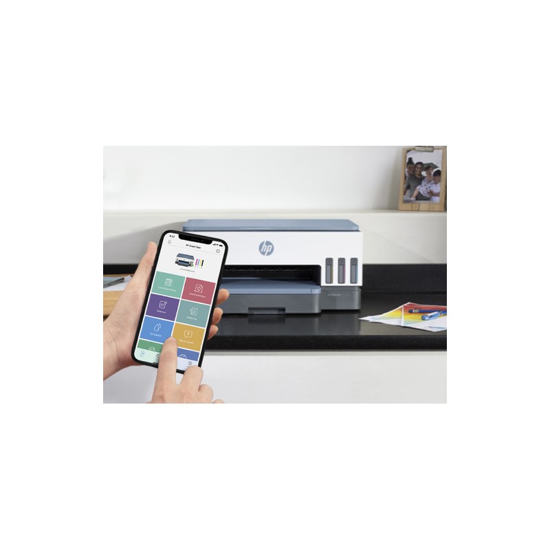 Multif HP Smart Tank 7008 MFP A4 Color Gris (9B5C5A)