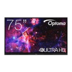 Pantalla Optoma Interactiva 75" UHD 3753RK H1F0H07BW101