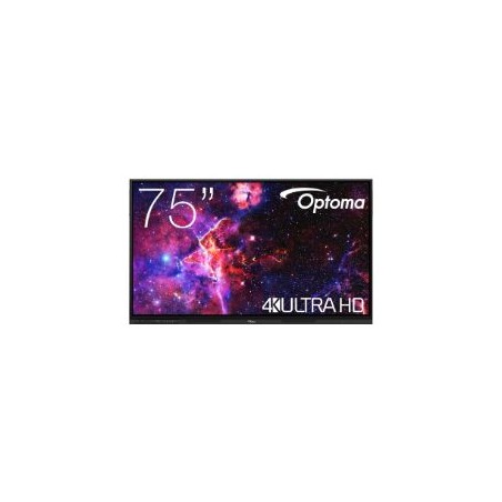 Pantalla Optoma Interactiva 75" UHD 3753RK H1F0H07BW101