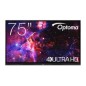 Pantalla Optoma Interactiva 75" UHD 3753RK H1F0H07BW101