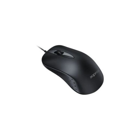 Ratón Approx Óptico USB 2.0 1000dpi Negro (APPXM100)