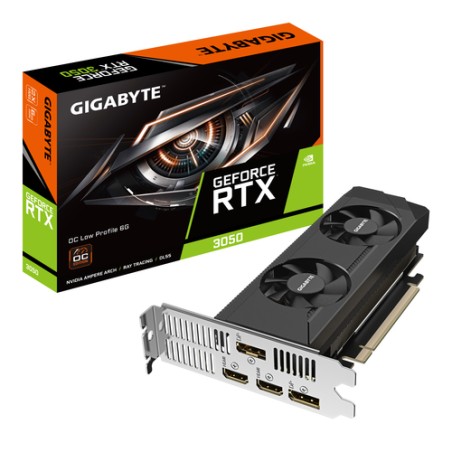 GIGABYTE RTX3050 OC LP 6Gb GDDR6 (GV-N3050OC-6GL)