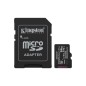Kingston Micro SDXC 64Gb + Adaptador SD (SDCS3/64GB)