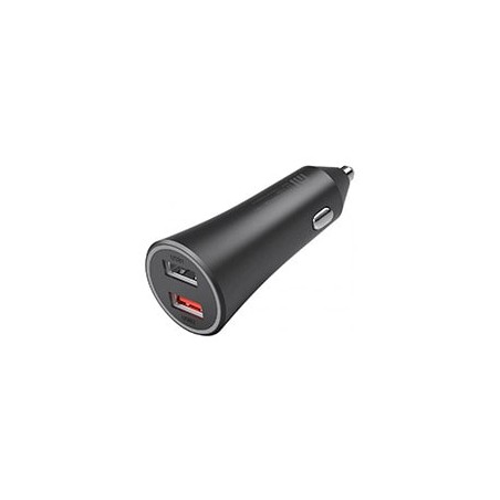 Cargador de Coche XIAOMI 37W 2xUSB-A Negro (GDS4147GL)