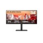 Monitor LG 34" UWide IPS WQHD 60Hz Curvo (34BA75QE-B)