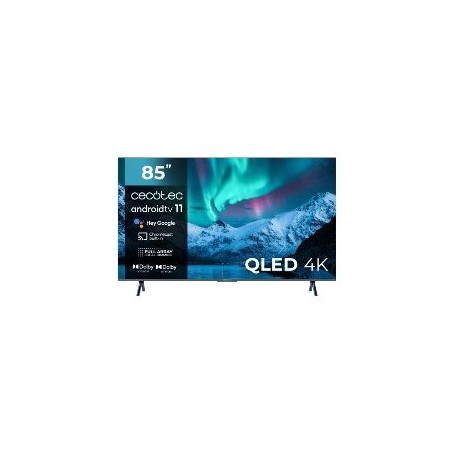 TV CECOTEC VQU30085+ 85" QLED 4K UHD Android TV (03621)