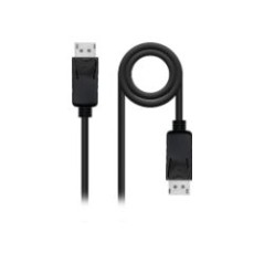 Nanocable DP/M a DP/M 2m Negro (10.15.2802)