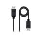 Nanocable DP/M a DP/M 2m Negro (10.15.2802)