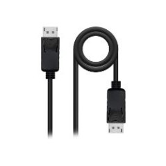 Nanocable DP/M a DP/M 3m Negro (10.15.2803)