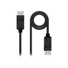 Nanocable DP/M a DP/M 1m Negro (10.15.2801)