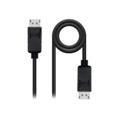 Nanocable DP/M a DP/M 5m Negro (10.15.2805)