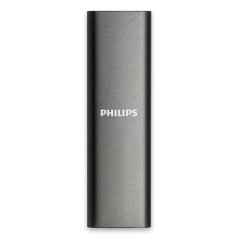 SSD Philips Slim 2Tb SATA USB-C 3.0 Gris (FM02SS030P)