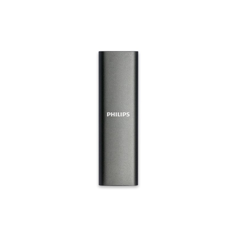 SSD Philips Slim 2Tb SATA USB-C 3.0 Gris (FM02SS030P)