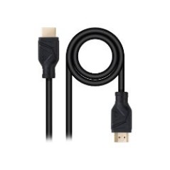 Nanocable HDMI V2.1 A/M-A/M 1m Negro (10.15.8301)