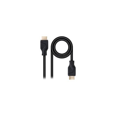 Nanocable HDMI V2.1 A/M-A/M 1m Negro (10.15.8301)