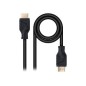 Nanocable HDMI V2.1 A/M-A/M 1m Negro (10.15.8301) Nanocable HDMI V2.1 A/M-A/M 1m Negro (10.15.8301)
