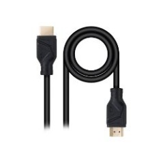 Nanocable HDMI V2.1 8K A/M-A/M 0.5m Negro (10.15.8300)