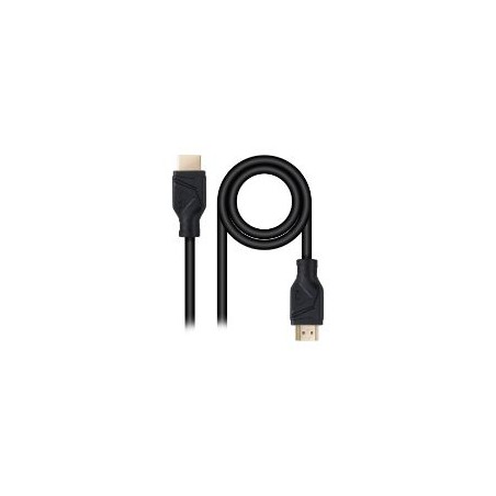 Nanocable HDMI V2.1 8K A/M-A/M 0.5m Negro (10.15.8300)