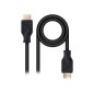 Nanocable HDMI V2.1 8K A/M-A/M 0.5m Negro (10.15.8300) Nanocable HDMI V2.1 8K A/M-A/M 0.5m Negro (10.15.8300)