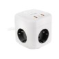 Regleta Nanocable 3xSchuko USB-A/C (10.37.0011) Regleta Nanocable 3xSchuko USB-A/C (10.37.0011)