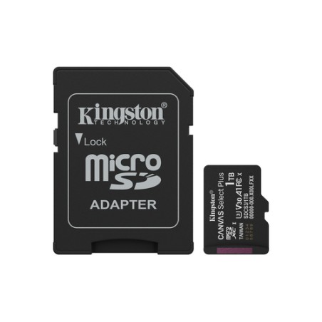 Kingston Micro SDXC 1Tb + Adaptador SD (SDCS3/1TB)