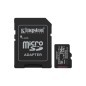Kingston Micro SDXC 256Gb + Adaptador SD (SDCS3/256GB)
