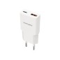 Cargador Nanocable USB-A/USB-C 25W Blanco (10.10.2025) Cargador Nanocable USB-A/USB-C 25W Blanco (10.10.2025)