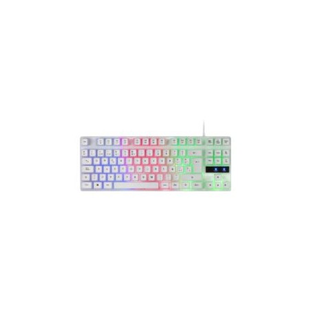 Teclado Mars Gaming FRGB Switch Híbrido Blanco(MK02WES)