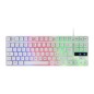 Teclado Mars Gaming FRGB Switch Híbrido Blanco(MK02WES)