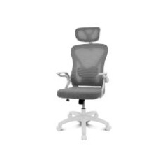 Silla Drift Ergonómica Blanca/Gris (DRAIR35WG)
