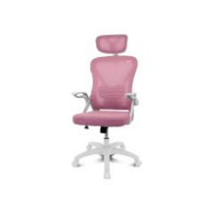 Silla Drift Ergonómica Blanco/Rosa (DRAIR35WP)