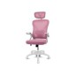 Silla Drift Ergonómica Blanco/Rosa (DRAIR35WP)