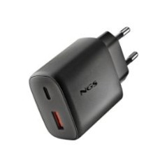 Cargador NGS Era 45W 1USB-A 1USB-C Negro (ERA45WBLACK)