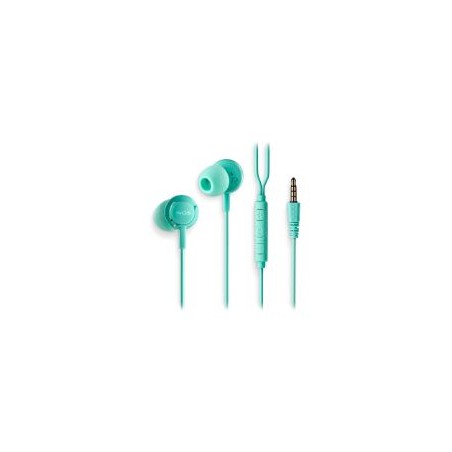 Auriculares NGS Intraurales 3.5mm Menta(CROSSDRIFTMINT)
