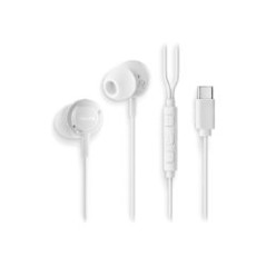 Auriculares NGS Intraural USB-C Blanco (CROSSSTEPWHITE)