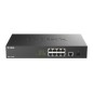 Switch D-Link 8xRJ45 PoE 1xSFP 1U Negro (DGS-1010MP/E) Switch D-Link 8xRJ45 PoE 1xSFP 1U Negro (DGS-1010MP/E)