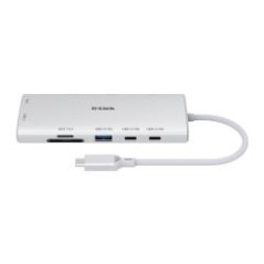 Docking D-Link USB-C a USB/HDMI/RJ45 Blanco (DUP-A01)