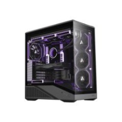 Caja Abysm Arian Frame A400 ARGB ATX Negra (AB123533)