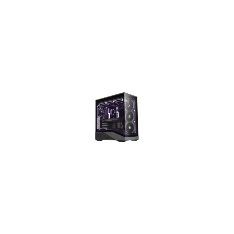 Caja Abysm Arian Frame A400 ARGB ATX Negra (AB123533)