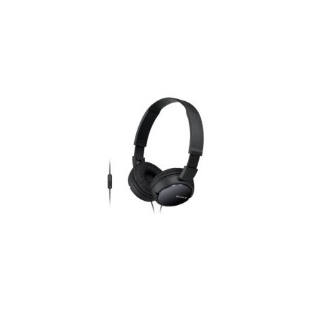 Auriculares SONY Micrófono 3.5mm Negros (MDR-ZX110APB)
