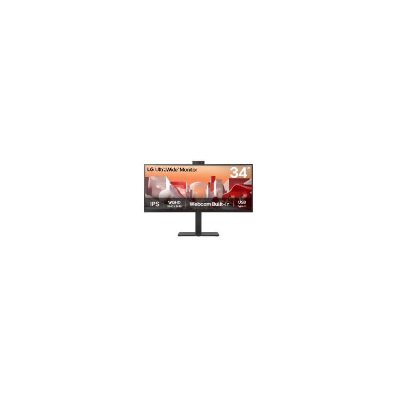 Monitor LG 34" UWide IPS WQHD 60Hz Curvo (34BA85QE-B)
