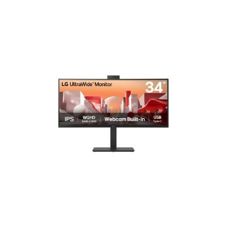 Monitor LG 34" UWide IPS WQHD 60Hz Curvo (34BA85QE-B)