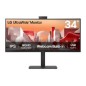 Monitor LG 34" UWide IPS WQHD 60Hz Curvo (34BA85QE-B)