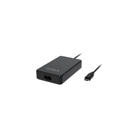 Cargador NILOX para portátil GaN USB-C 90W(NXPDCGAN90W)