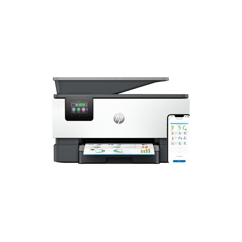 Multif HP OfficeJet Pro 9120e A4 Color Fax Gris(403X8B) Multif HP OfficeJet Pro 9120e A4 Color Fax Gris(403X8B)