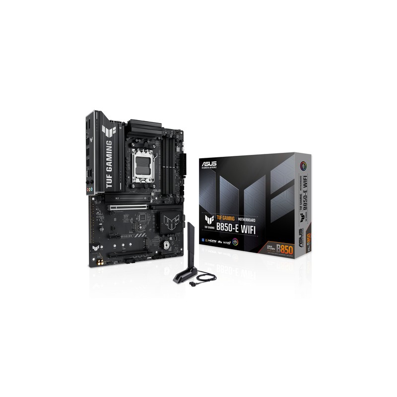 ASUS TUF GAMING B850-E WIFI: (AM5) 4DDR5 4SATA HDMI DP ASUS TUF GAMING B850-E WIFI: (AM5) 4DDR5 4SATA HDMI DP