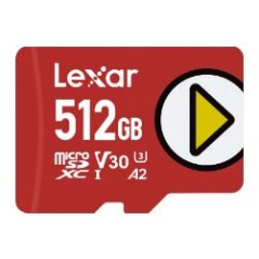 Lexar Micro SDXC 512Gb C10 U1 V10 (LMSPLAY512G-BNNNG)