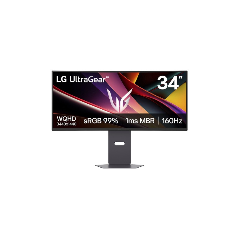 Monitor LG 34" UltraGear 21:9 WQHD 160Hz 1ms(34G600A-B)