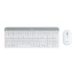 T+Ratón LOGITECH MK470 RF 1000dpi Blanco (920-009199)