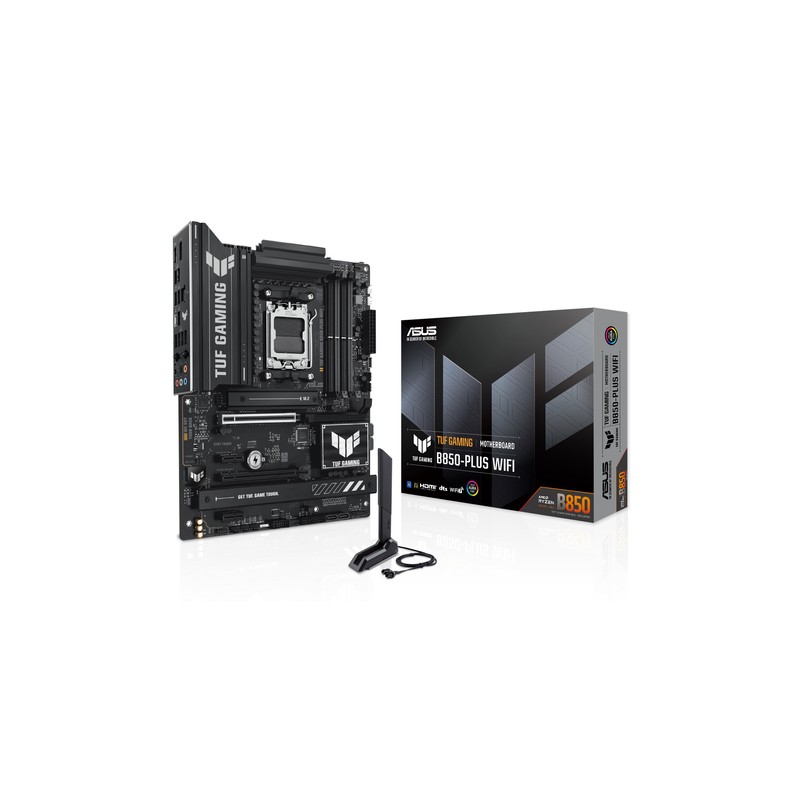 ASUS TUF GAMING B850-PLUS WIFI: (AM5) 4DDR5 HDMI ATX ASUS TUF GAMING B850-PLUS WIFI: (AM5) 4DDR5 HDMI ATX